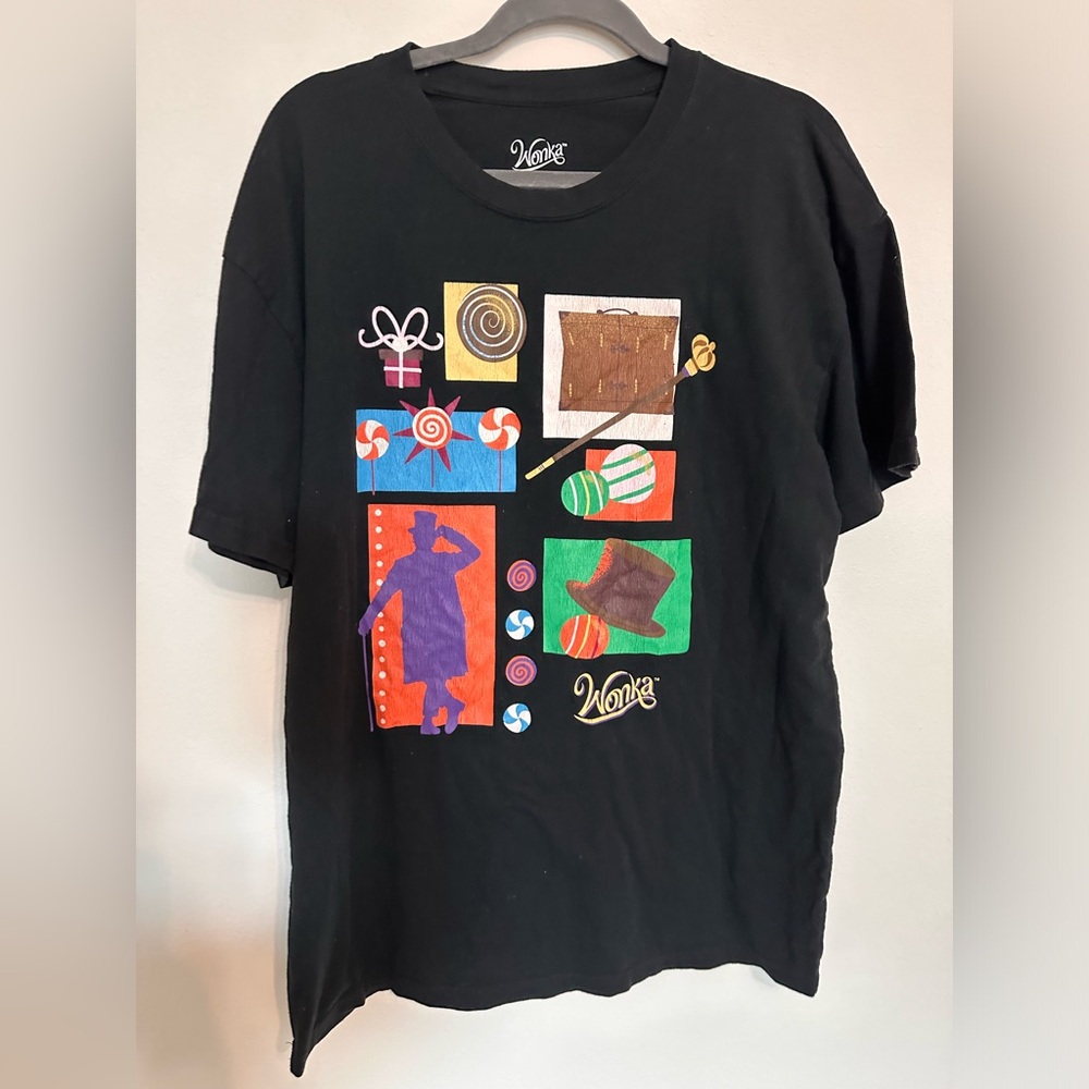 Vintage-Inspired Wonka Graphic T-Shirt – Size XL unisex
